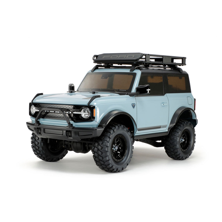 Tamiya - 1/10 Rc Ford Bronco 2021 Cc-02 (clear Body) Kit - 58705A