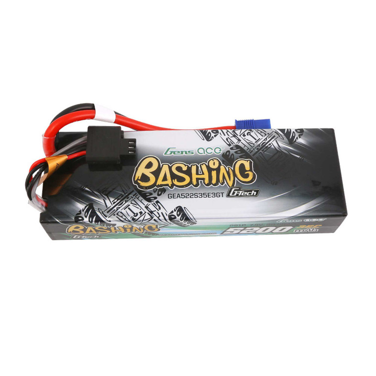 Gens - G-tech 5200mah 7.4v 2s1p 35c, Lipo, Ec3 Plug - 522S35E3GT