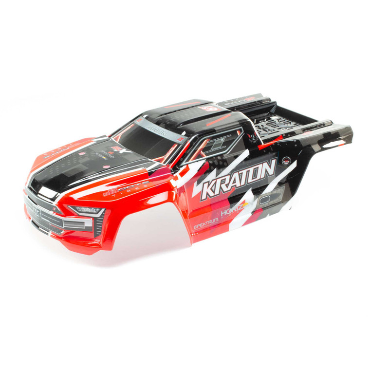 Arrma - Kraton 6s Blx Painted Decaled Trimmed Body (red) - 406156 Arrma - Kraton 6s Blx Painted Decaled Trimmed Body (red) - 406156