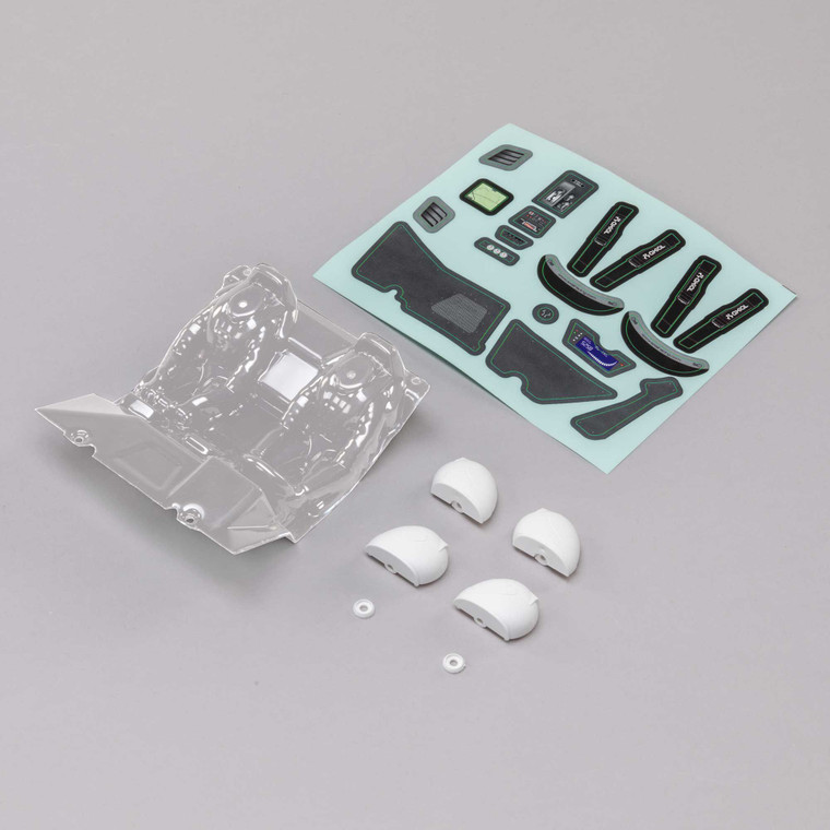 Axial - Interior Set, Clear, Capra: Utb18 - 210000 Axial - Interior Set, Clear, Capra: Utb18 - 210000