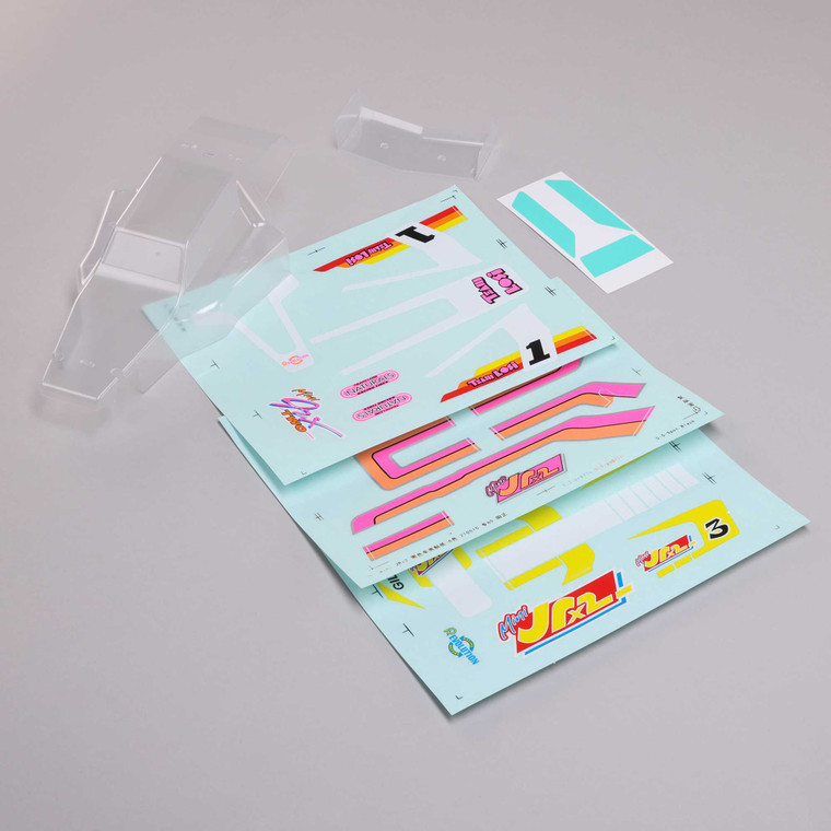 Losi - Body & Wing, Clear: Mini Jrx2 - 310002 Losi - Body & Wing, Clear: Mini Jrx2 - 310002