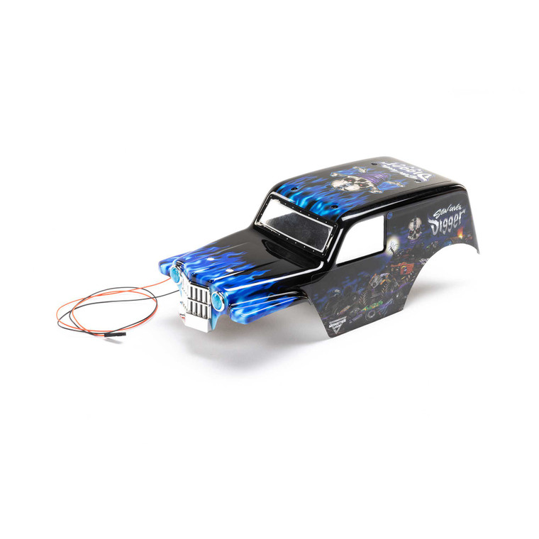 Losi - Body Set, Son Uva Digger, Painted: Mini Lmt - 210046