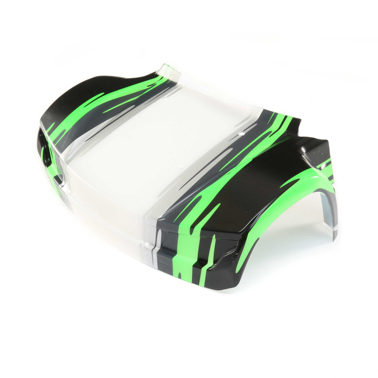 Losi - Front Hood, Black: Super Baja Rey - 250026