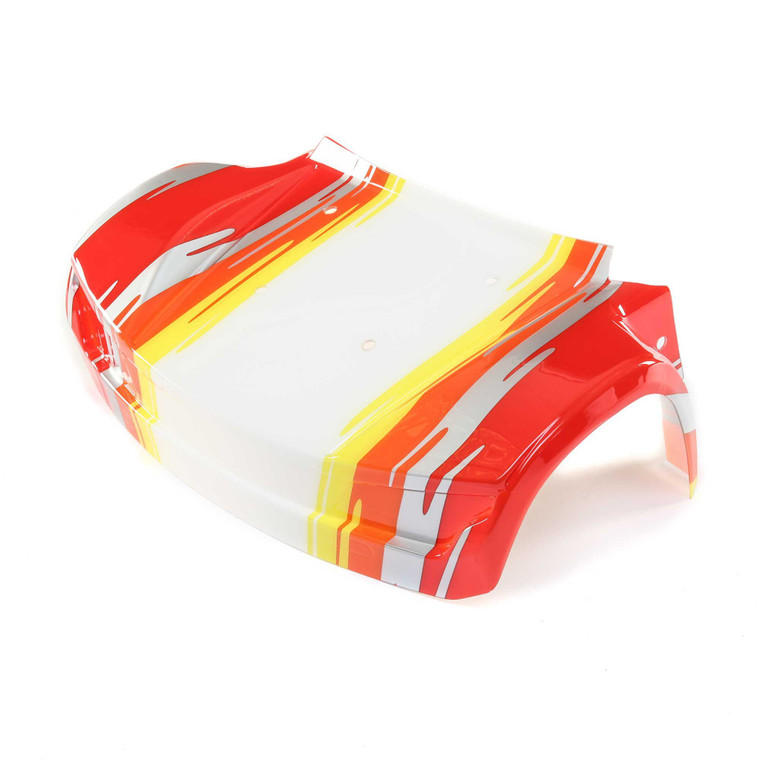 Losi - Front Hood, Red: Super Baja Rey - 250028 Losi - Front Hood, Red: Super Baja Rey - 250028