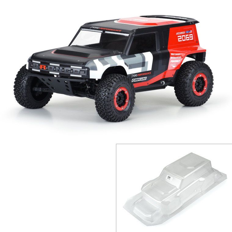 Pro-line Racing - 1/10 Ford Bronco R Clear Body: Short Course - 358600