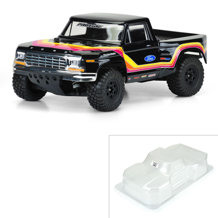 Pro-line Racing - 1979 Ford F-150 Race Truck Clear Body For Sc - 351900