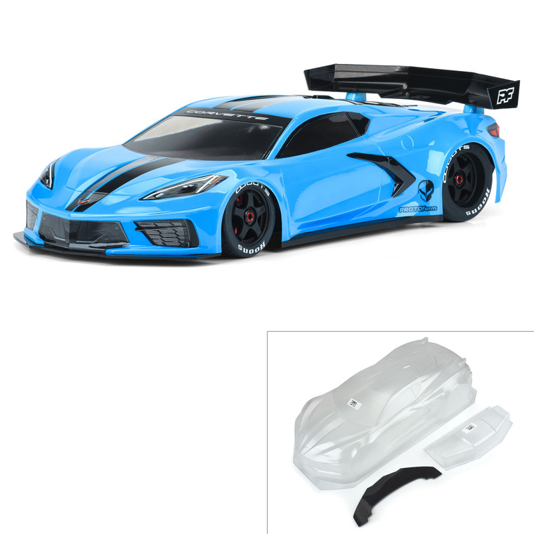 Protoform - Corvette C8 Clear Body Felony & Infraction - 157700 Protoform - Corvette C8 Clear Body Felony & Infraction - 157700