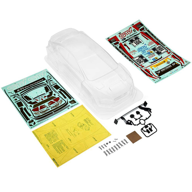 Tamiya - Subaru Wrx Sti Nbr Challenge Body Parts Set - 51593 Tamiya - Subaru Wrx Sti Nbr Challenge Body Parts Set - 51593