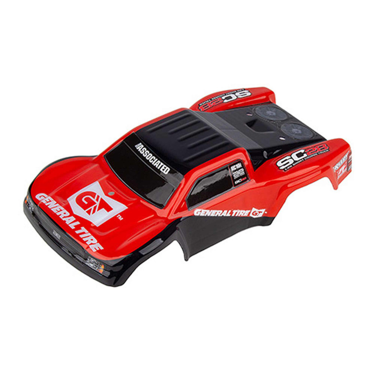 Team Associated - Sc28 General Tire Rtr Body, Painted - 21452 Team Associated - Sc28 General Tire Rtr Body, Painted - 21452