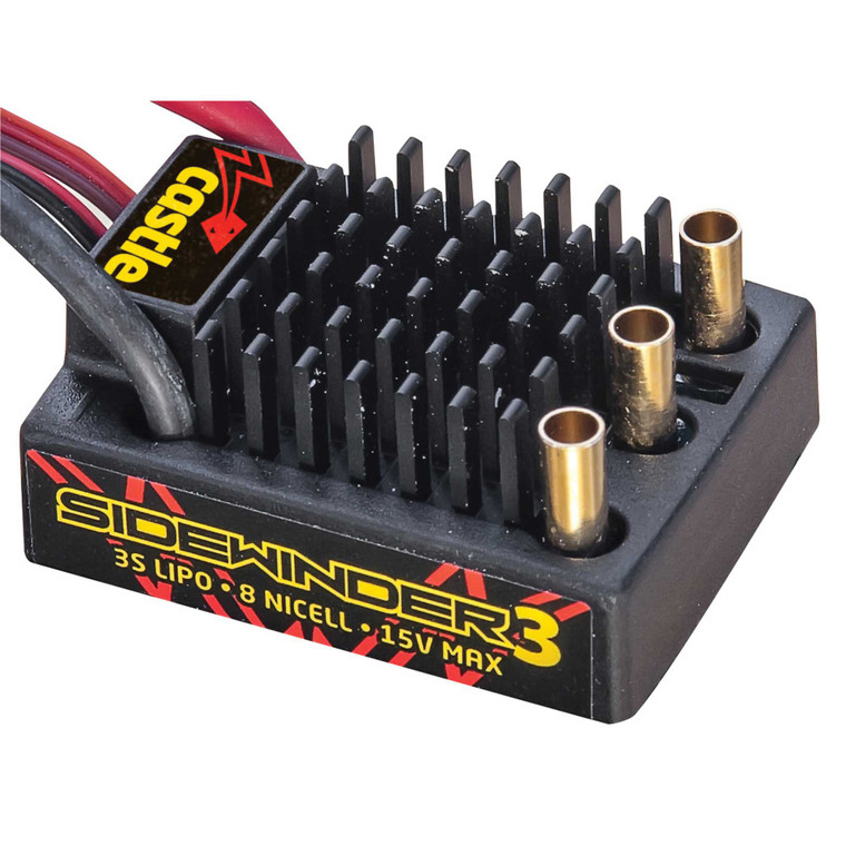 Castle Creations - Sv3 Sidewinder 12v Waterproof Esc 010-0115-00 - 10011500 Castle Creations - Sv3 Sidewinder 12v Waterproof Esc 010-0115-00 - 10011500