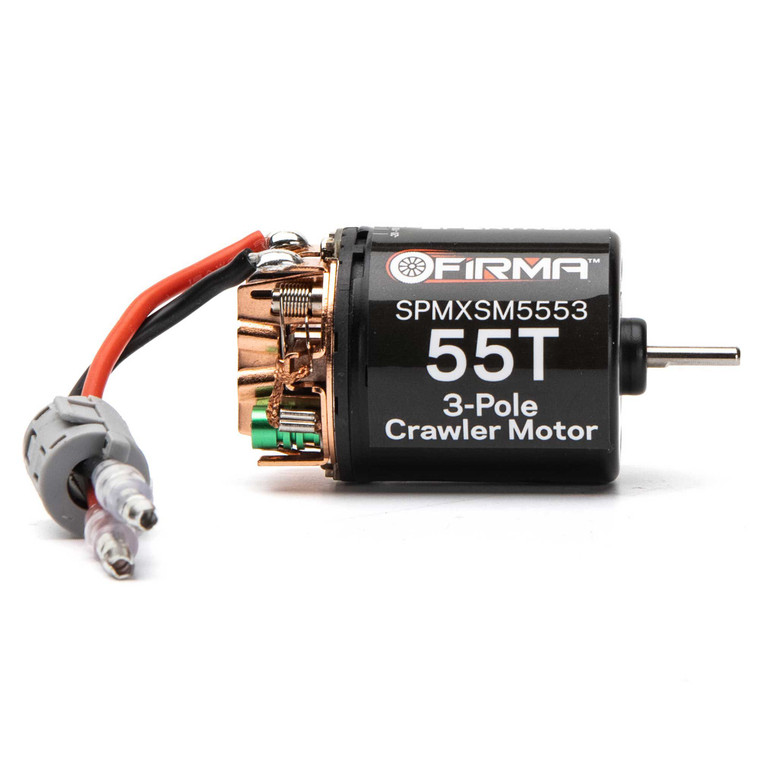Spektrum - Firma 55t Rebuildable 3 Pole Brushed Crawler Motor - XSM5553