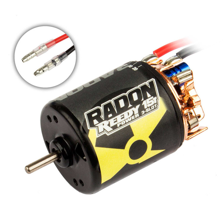 Team Associated - Reedy Radon 2 15t 3-slot 4100kv Brushed Motor - 27425 Team Associated - Reedy Radon 2 15t 3-slot 4100kv Brushed Motor - 27425