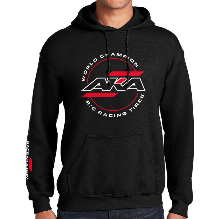 AKA PRODUCTS - 2023 Aka Logo Black Hoodie - Large - 98122L AKA PRODUCTS - 2023 Aka Logo Black Hoodie - Large - 98122L