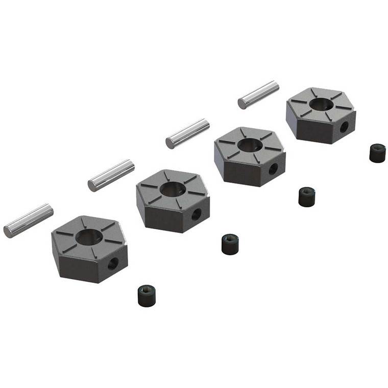 Arrma - Ar310816 Wheel Hex Metal 12mm (4) - C9473