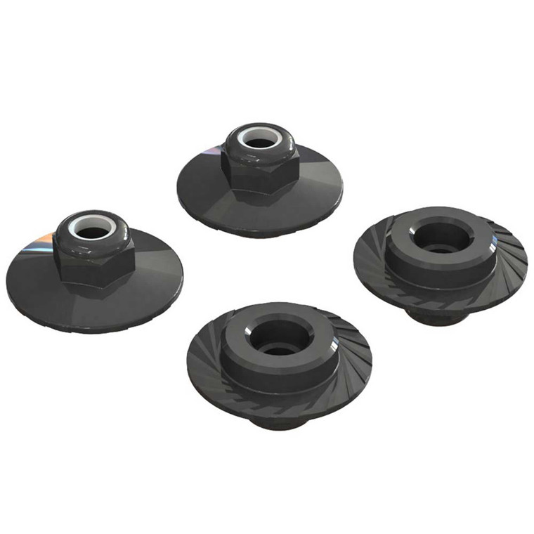 Arrma - Ar708007 Flanged Lock Nut 5x8mm (4) - C9698