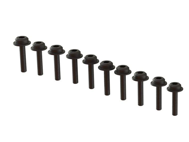 Arrma - Flanged Cap Head Screw M2x12mm (10pcs) - 702014