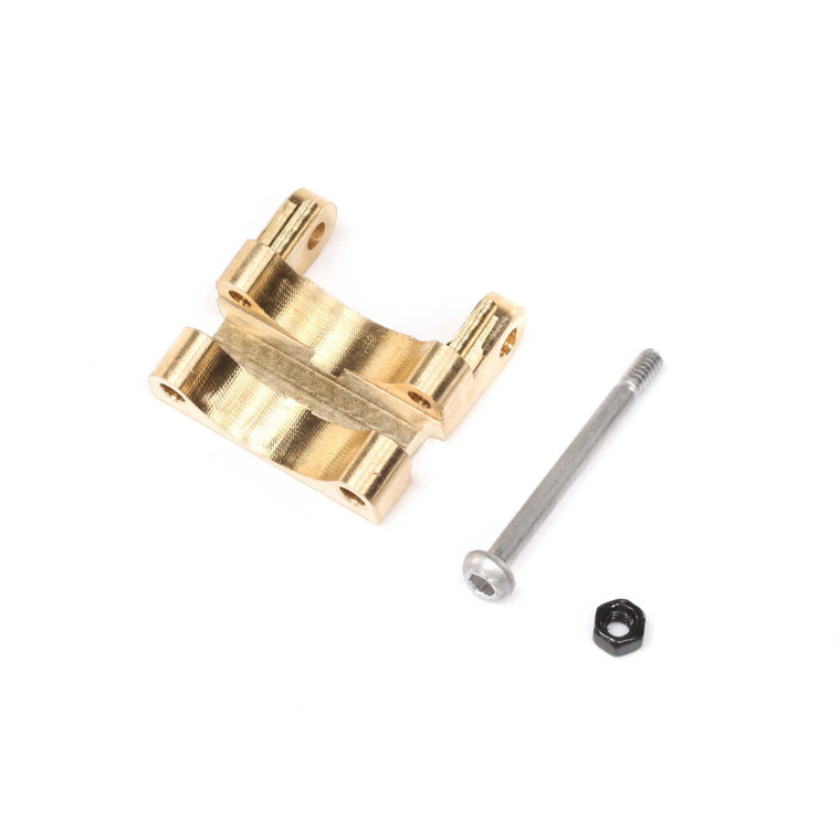 Axial - Rear Upper Link Mount, Brass 1.5g: Scx24 - 302006