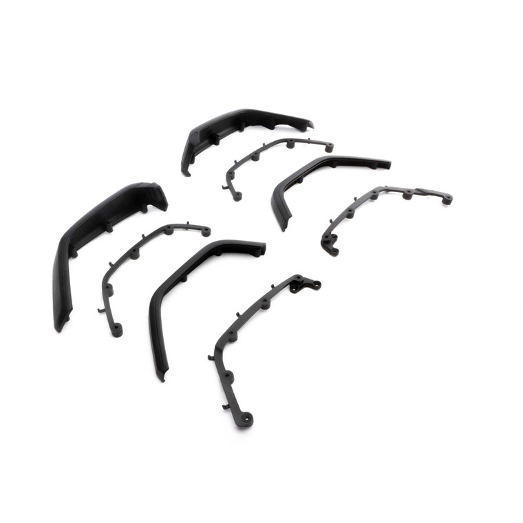 Axial - Scx6: Jeep Jlu Fr & Rr Fenders & Mounts - 250001