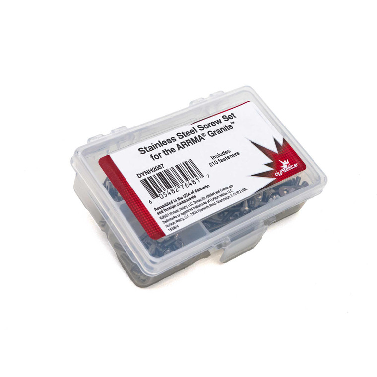 Dynamite - Stainless Steel Screw Set: Arrma Granite 3s - H2057