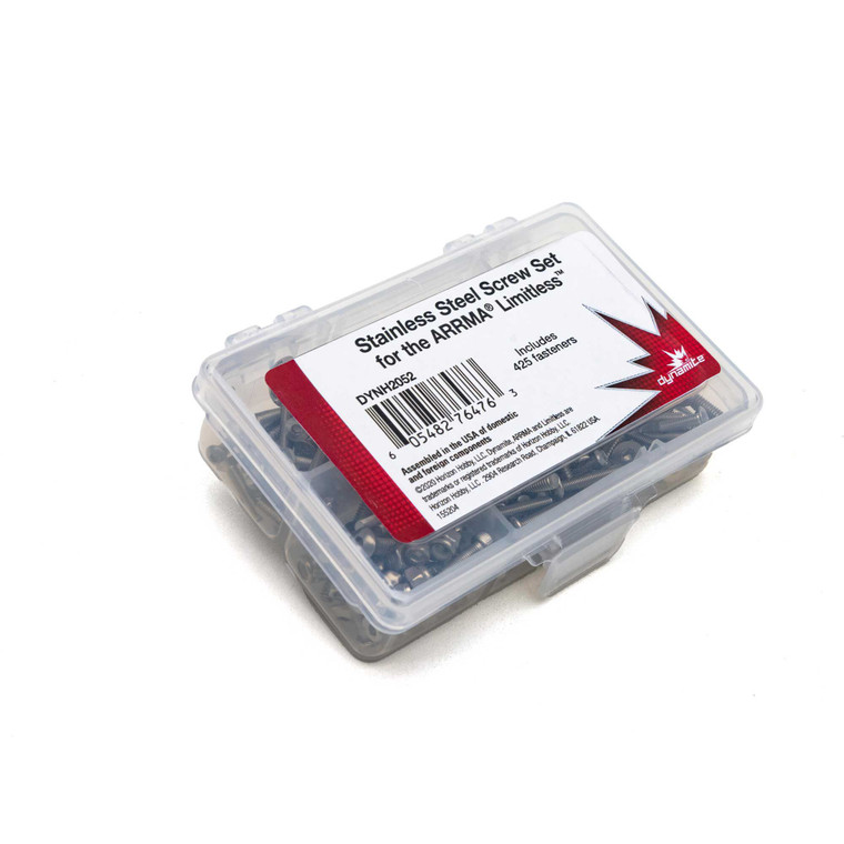 Dynamite - Stainless Steel Screw Set: Arrma Limitless - H2052