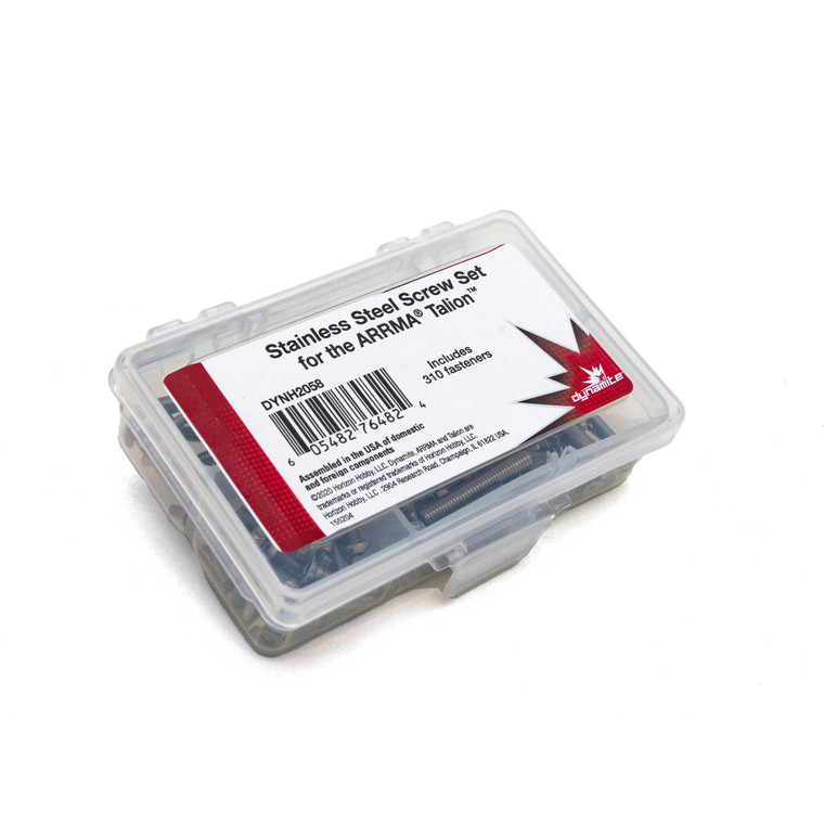 Dynamite - Stainless Steel Screw Set: Arrma Talion 6s - H2058