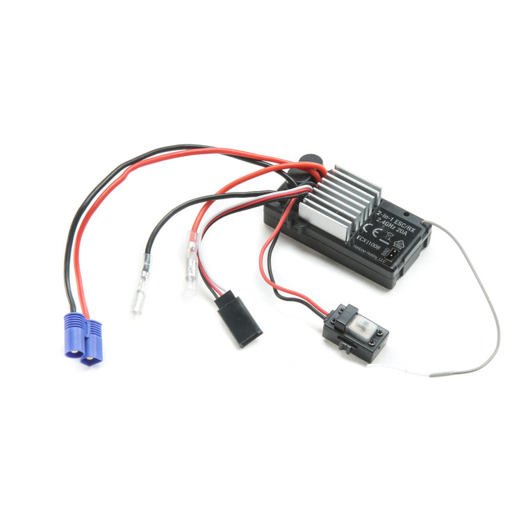 ECX - Rock Crawling Esc/rx 2.4ghz, Wp V4 - 11008