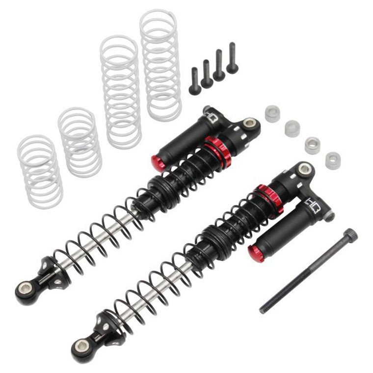Hot Racing - 110mm Aluminum Piggyback Shocks Adjustable - TD110RV02
