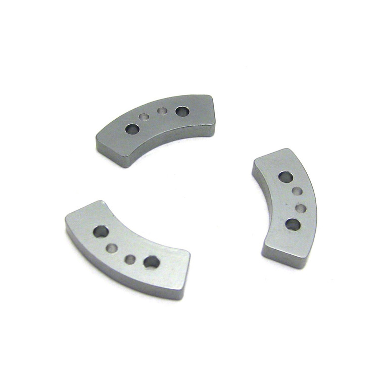 Hot Racing - Alum Hard Anodized Long Slipper Clutch Pads(3):tra - TRX15HSL