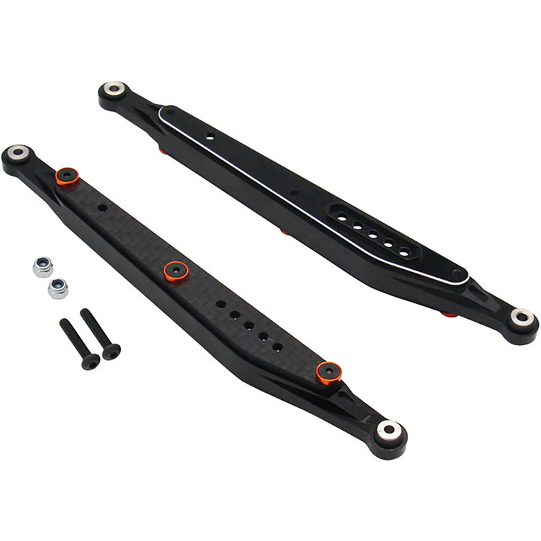 Hot Racing - Aluminum & Cf Link Set Axial 1/10 Ryft - RBA56L01