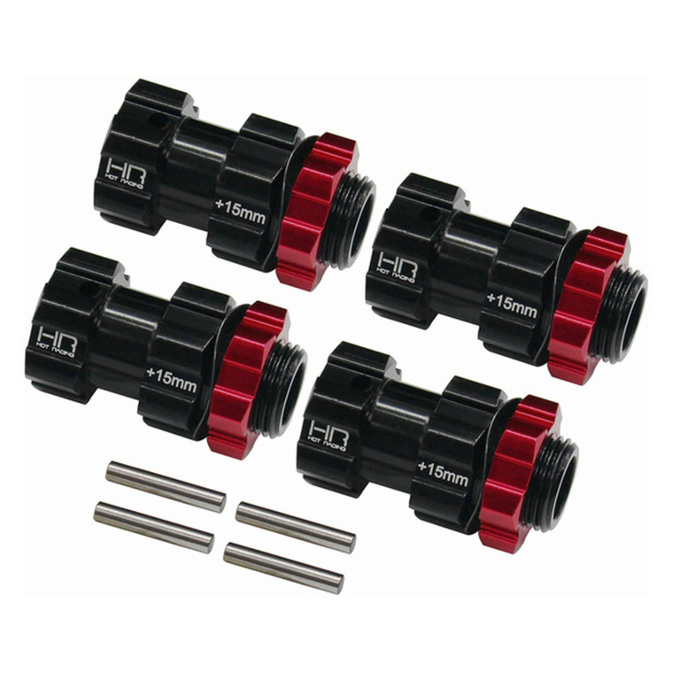 Hot Racing - Aluminum 17mm Hex Hubs 15mm Offset Arrma 1/8 4x4 - AON117X15 Hot Racing - Aluminum 17mm Hex Hubs 15mm Offset Arrma 1/8 4x4 - AON117X15