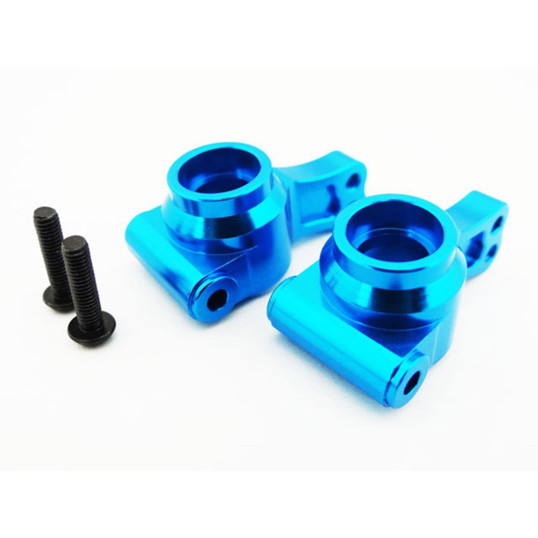 Hot Racing - Aluminum Rear Hubs (blue): Ecx 2wd - ECT2206