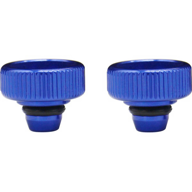 Hot Racing - Battery Strap Thumb Nuts B5 B5m B6 Blue - RCSB126M06