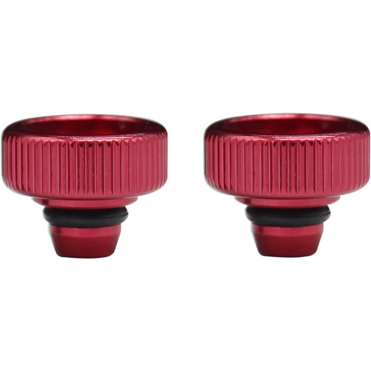 Hot Racing - Battery Strap Thumb Nuts B5 B5m B6 Red - RCSB126M02