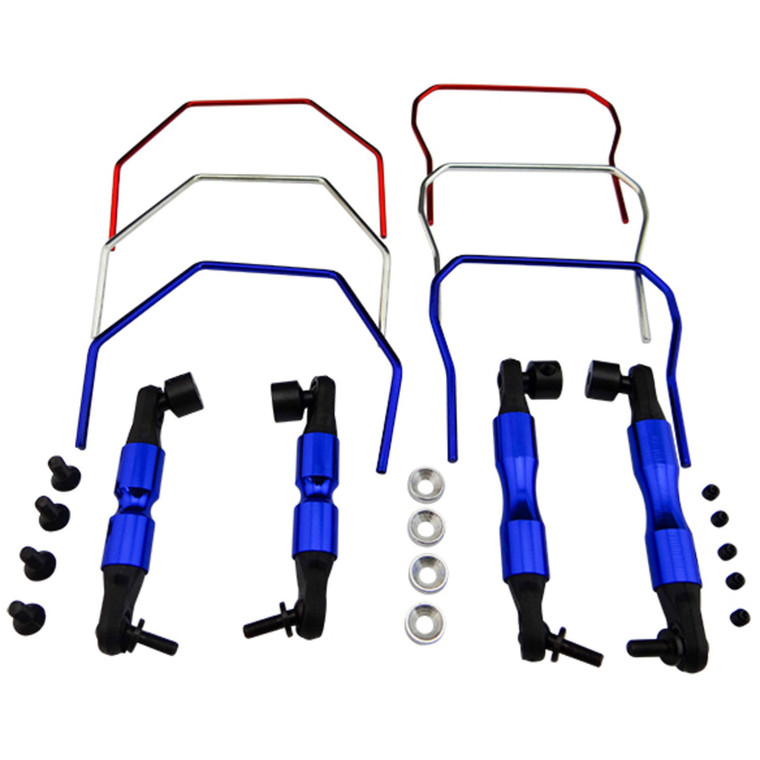 Hot Racing - Front & Rear Sway Bar: 4wd Slash Rally - SLF311