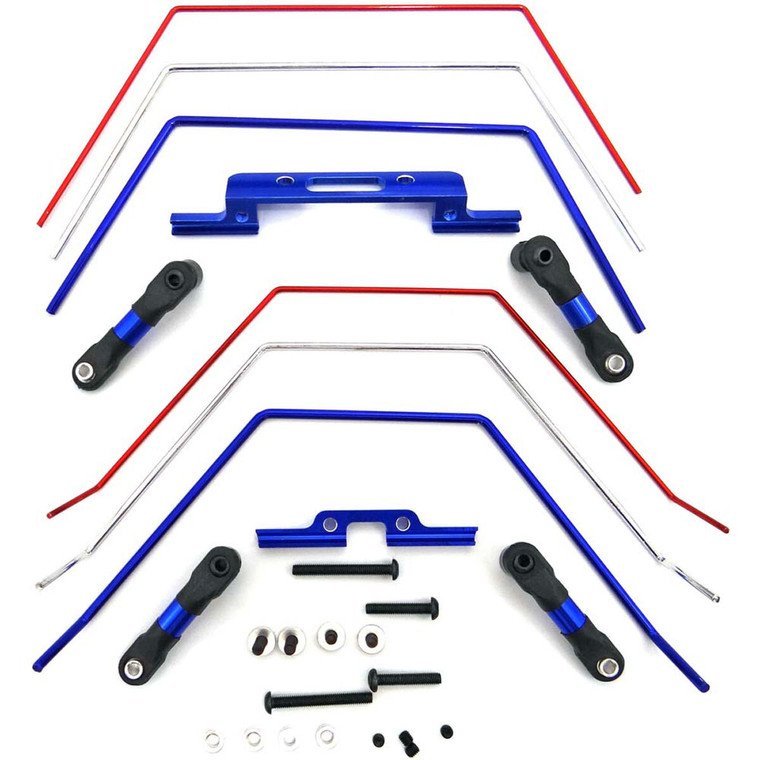 Hot Racing - Front And Rear Wide Sway Bar Kit: 2wd Slash - TE311SLC