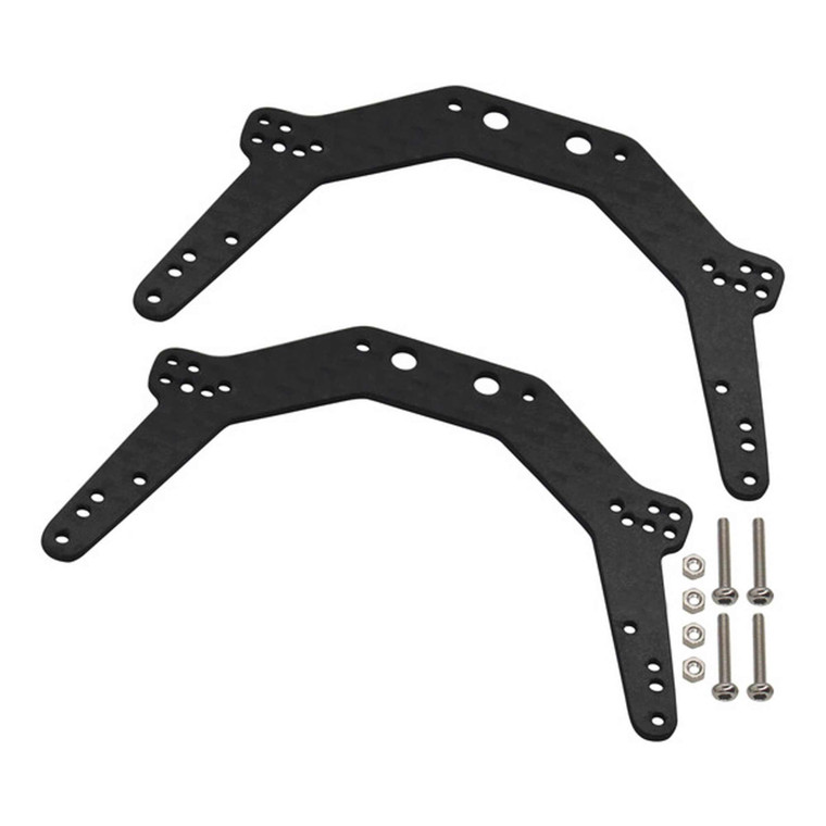 Hot Racing - Graphite Chassis Side Plates : Ax24 - AXTF14GM