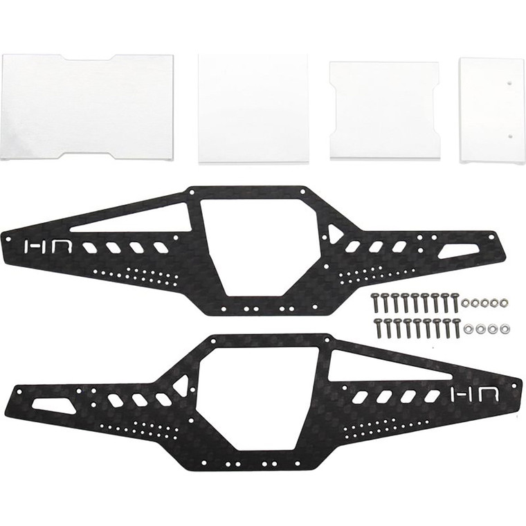 Hot Racing - Graphite Lcg Rock Crawler Conversion Chassis Scx24 - SXTF14GLC Hot Racing - Graphite Lcg Rock Crawler Conversion Chassis Scx24 - SXTF14GLC