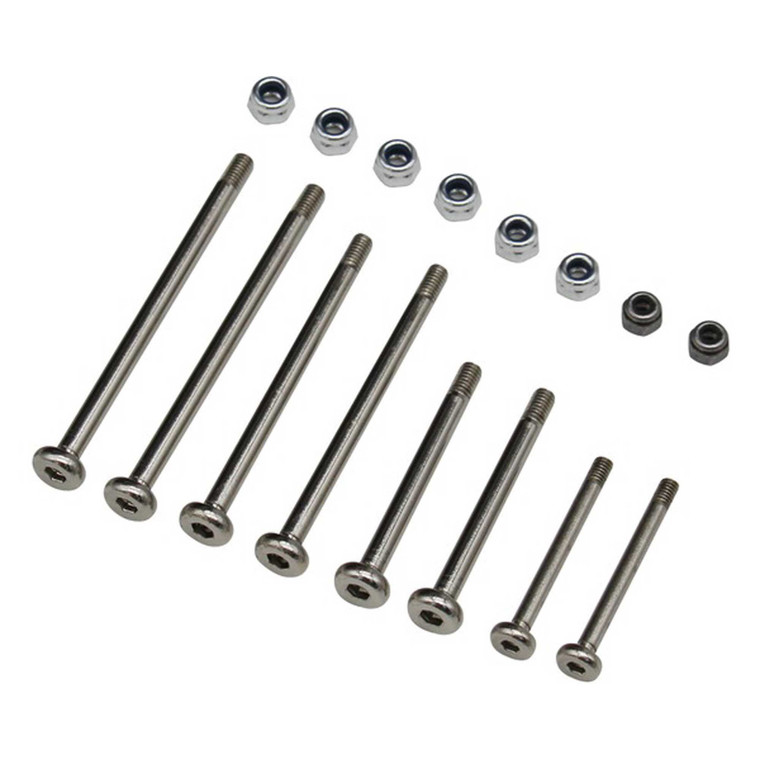 Hot Racing - Hardened Chrome Steel Hinge-pin Slash/rustler - STE1568E08