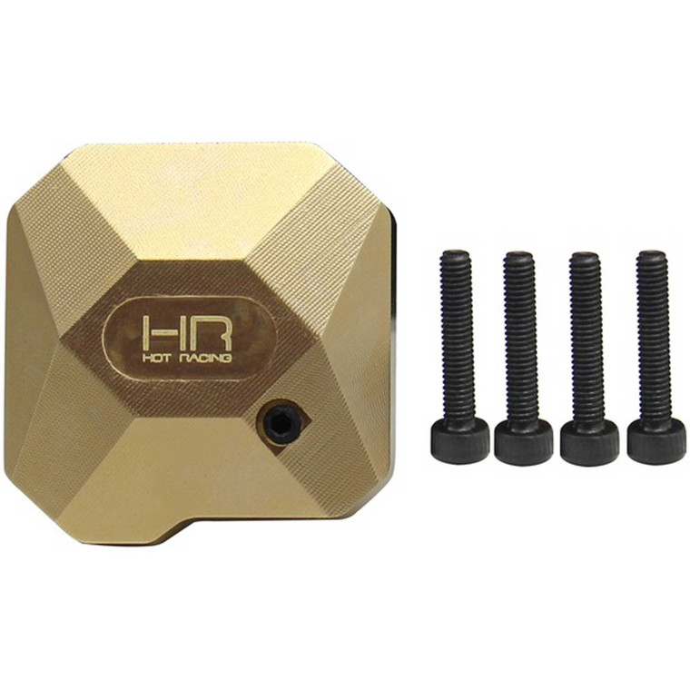 Hot Racing - Heavy 48g Brass Differential Cover - SCXT12CH