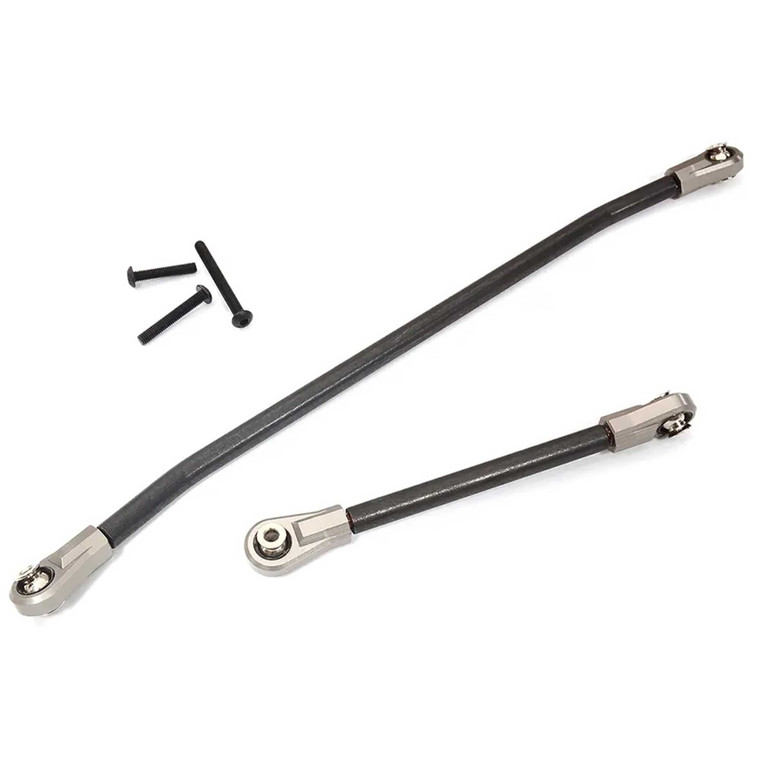 Integy - Alloy Machined Hd Steering Linkages (2): Losi Lmt - C32405GREY