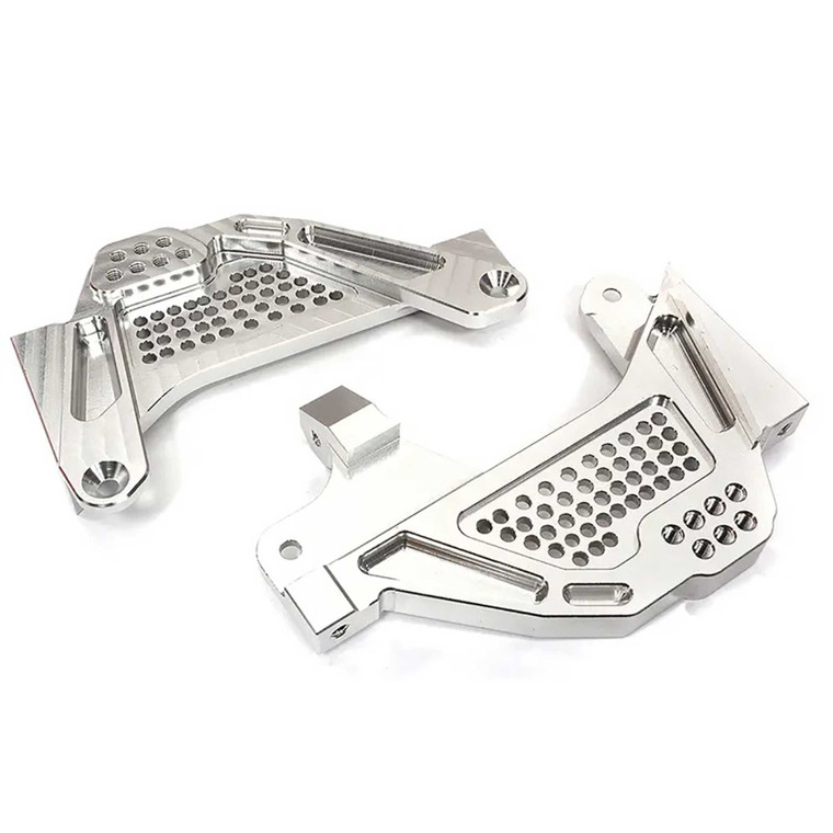 Integy - Billet Machined Front Shock Towers: Axial 1/6 Scx6 - C32422SILVER Integy - Billet Machined Front Shock Towers: Axial 1/6 Scx6 - C32422SILVER