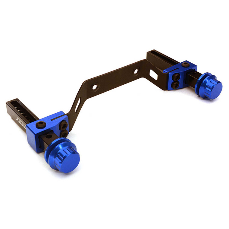 Integy - Ext Front Body Mount & Post Set, Blue: Slh 4x4 - C27864BL