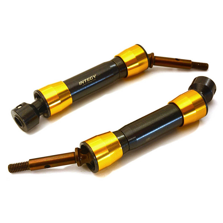 Integy - V2xhd Steel R Univ Drive Shaft, Gold (2):slh,st4x4 - C25504GO Integy - V2xhd Steel R Univ Drive Shaft, Gold (2):slh,st4x4 - C25504GO