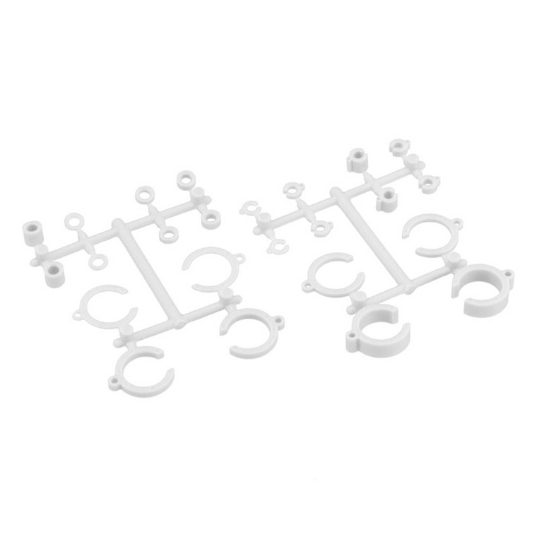 Jconcepts - Big Bore Shock Limiter, Up-travel Kit, 24pc White - 2295W