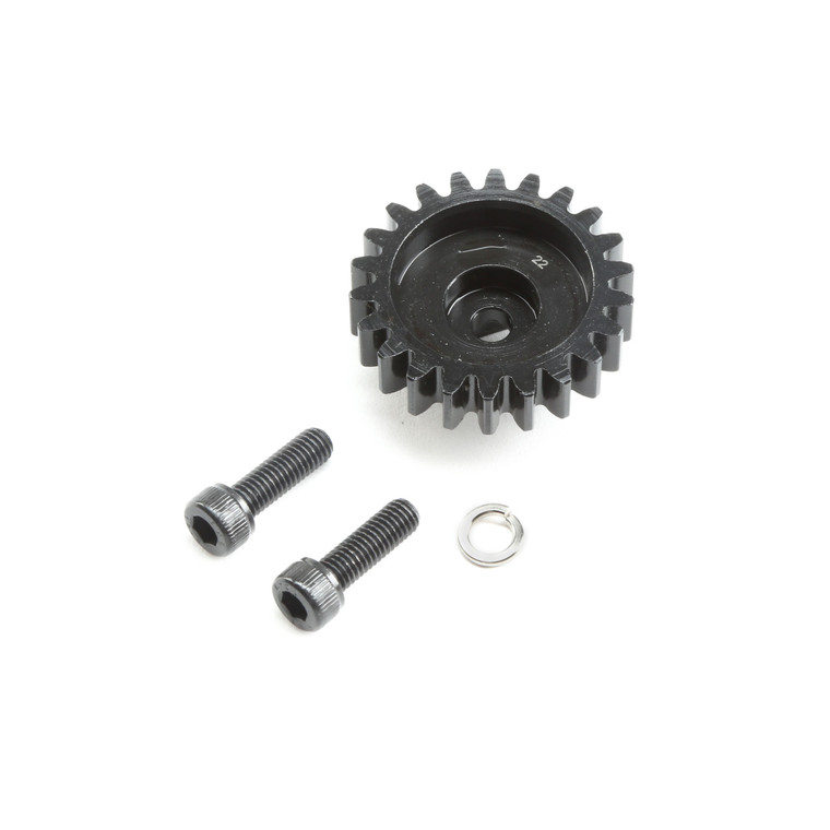 Losi - 22t Pinion Gear, 1.5m & Hardware: 5ive-t 2.0 - 352008 Losi - 22t Pinion Gear, 1.5m & Hardware: 5ive-t 2.0 - 352008