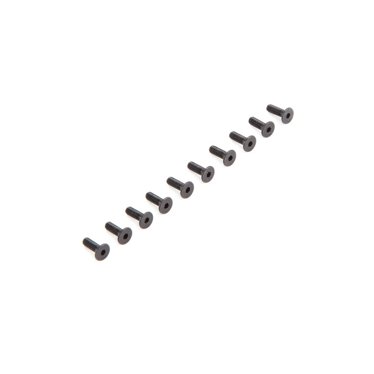Losi - Flat Head Screws M2.5 X 8mm (10) - 235009