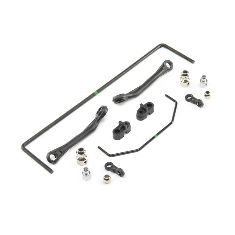 Losi - Front & Rear Sway Bar Set: Super Baja Rey - 254043