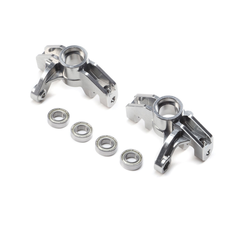 Losi - Front Spindle Set, Aluminum (l/r): Super Rock Rey - 354013