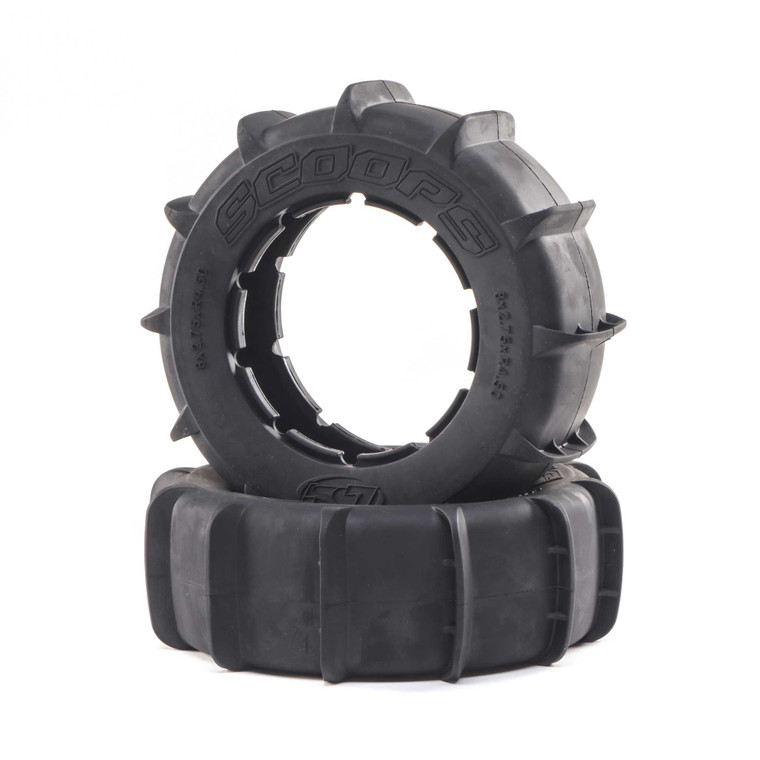 Losi - Scoops Paddle Tire (2): Dbxl-e 2.0 - 45034