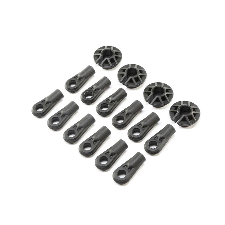 Losi - Shock And Rod Ends,spring Cups(12): Sbr 2.0 - 254034